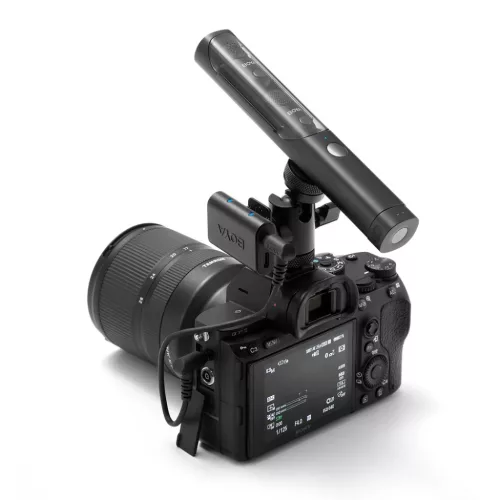 Mikrofon BOYA MAGIC-03 vezeték nélküli 2.4GHz USB-C - fekete-6977490711416 4 kép