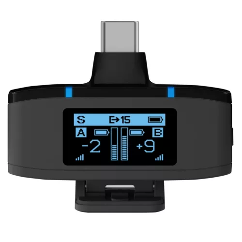 BOYA BOYAMIC 2-02 vezeték nélküli mikrofonok 2.4 GHz - fekete-6977490710655 2 kép