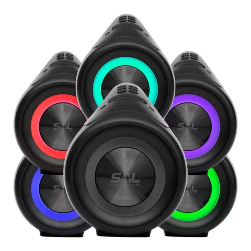 SAL BT 5000 hordozható bluetooth kihangosító, 2 x 25 W, sztereó bo-5999084955786 2 kép