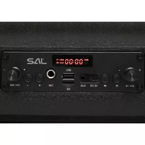 SAL BTWORKY munka és szabadidő hangszóró, 8 W, FM rádió, BT TWS,-5999084964610 4 kép