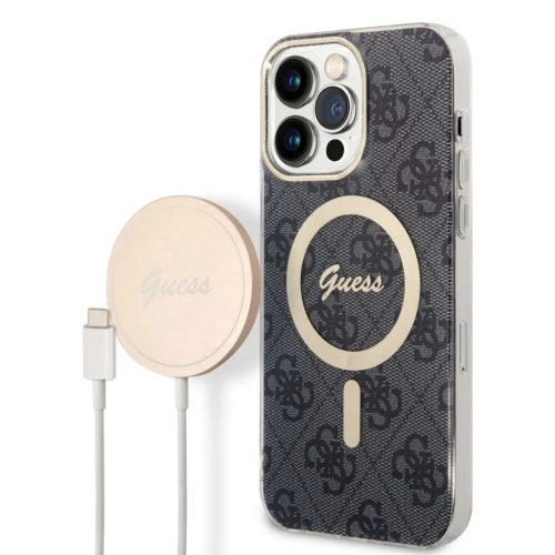 iPhone 14 Pro Guess BUGUHMP14LH4EACSK 4G MagSafe kompatibilis hátlap -3666339102838 3 kép