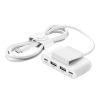 Belkin BOOST CHARGE 4-Port USB-C hosszabbító, elosztó adapter - feh-745883853687 6 kép