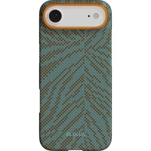  Apple iPhone Air búvárzöld Pitaka Edge Case Breath of Veins telefo-8594184318386 2 kép