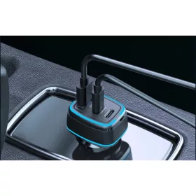 Autós Töltő BlitzWolf BW-BC4 115W 3-Port USB PD-5907085522593 2 kép