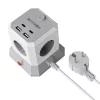 Hálózati elosztó BlitzWolf BW-EC1 4xAC 2xUSB-A 2xUSB-C-5907085520056 2 kép