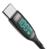 BlitzWolf BW-TC23 USB-C - USB-C töltőkábel kijelzővel, 100W, 0.9m -5905316140141 2 kép