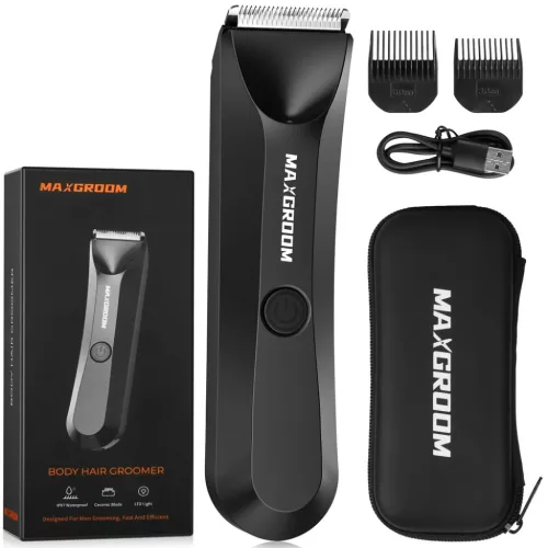 MAXGROOM RFCD-9087 multifunkcionális trimmer LED fénnyel - fekete-5907769388842 4 kép