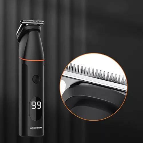 MAXGROOM LK-881 multifunkcionális trimmer cserélhető fejjel - feket-5907769388859 6 kép
