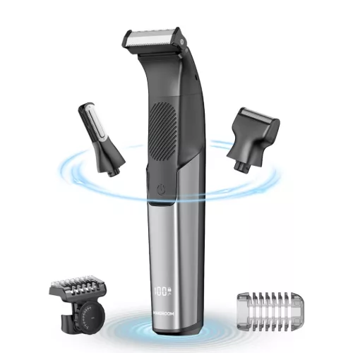 MAXGROOM M-319 multifunkciós trimmer cserélhető fejekkel - fekete-5907769388811 3 kép