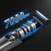 MAXGROOM M-319 multifunkciós trimmer cserélhető fejekkel - fekete-5907769388811 6 kép