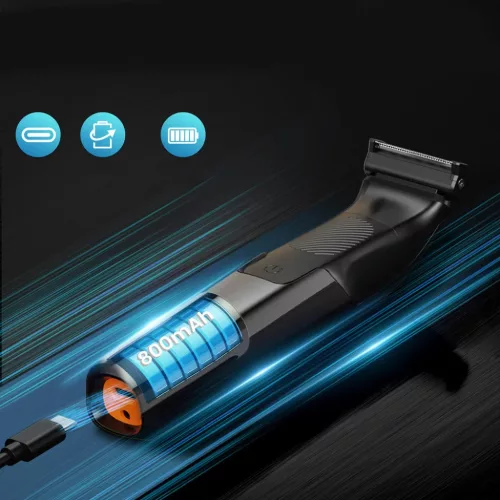 MAXGROOM M-319 multifunkciós trimmer cserélhető fejekkel - fekete-5907769388811 7 kép
