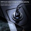 JOYROOM C-A08 1xUSB-A ÉS 1xUSB-C SZIVARGYÚJTÓS TÖLTŐ ADAPTER PD30-6941237119407 7 kép