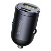 Baseus Tiny Star Mini autós töltő (U+C) 30W Kozmikus fekete-6932172677206 3 kép