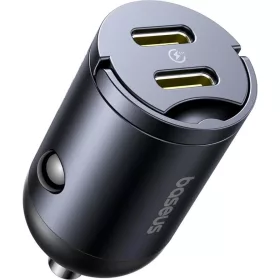 Baseus Tiny Star Mini Autós Töltő 2C 30W Kozmikus Fekete