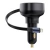 Baseus Enjoyment Pro USB-C (anya) / Lightning (apa) 60W autós töltő-6932172641665 2 kép