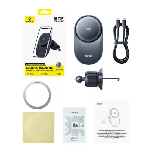 Vezeték nélküli autós töltő Baseus PrimeTrip VC2 Pro, 25W, 1.67A-6942521201426 5 kép