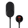 Baseus autós szivargyújtós töltő és elosztó USB-A, USB-C 30W-6932172632243 3 kép