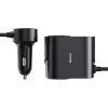 Baseus autós szivargyújtós töltő és elosztó USB-A, USB-C 30W-6932172632243 9 kép