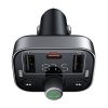 Baseus S-09 Pro Bluetooth  FM Transmitter fekete (C10762200113-00)-6932172643355 3 kép