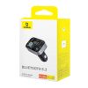 Baseus S-09 Pro Bluetooth  FM Transmitter fekete (C10762200113-00)-6932172643355 7 kép