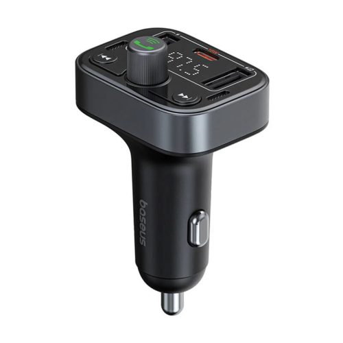 Baseus S-09 Pro Bluetooth  FM Transmitter fekete (C10762200113-00)-6932172643355 8 kép