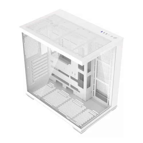 DarkFlash C280 számítógép-ház (fehér) ventilátor nélkül-4711527007507 4 kép
