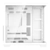 DarkFlash C280 számítógép-ház (fehér) ventilátor nélkül-4711527007507 6 kép