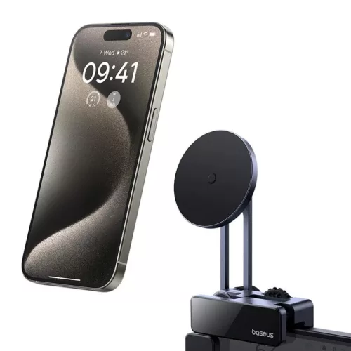 Baseus MaxView Mágneses Autós Tartó Jármű Információs Képerny�-6932172682460 3 kép