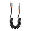 Mcdodo CA-900 USB-C 3.5 mm AUX mini jack kábel, 1.8m (fekete),-6921002609005 4 kép