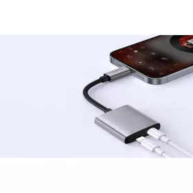 2 az 1-ben Audio Adapter Mcdodo CA-5560 2 az 1-ben Lightning - 2x Ligh-6921002655606 2 kép