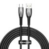 Baseus Glimmer USB-A - USB-C töltőkábel, 100W, 2m (fekete)-6932172617998 2 kép