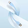 Baseus Jelly USB Type-C - Lightning kábel 20W 1.2m fekete (CAGD020001-6932172603939 2 kép