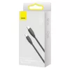 Baseus Jelly USB Type-C - Lightning kábel 20W 1.2m fekete (CAGD020001-6932172603939 8 kép