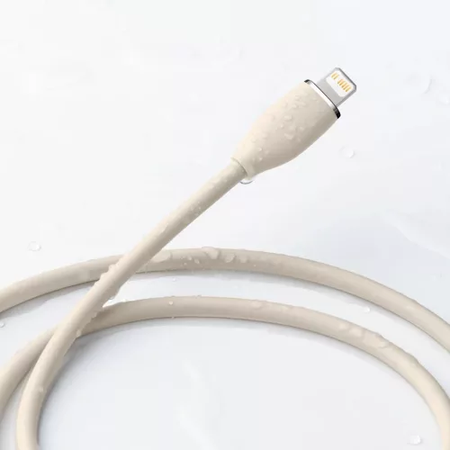 Baseus Jelly USB Type-C - Lightning kábel 20W 1.2m pink (CAGD020004)-6932172603922 4 kép