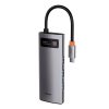 Baseus Metal Gleam 5in1 HUB USB Type-C - USB Type-C PD 100W / HDMI 4K -6953156204638 5 kép