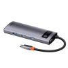 Baseus Metal Gleam 5in1 HUB USB Type-C - USB Type-C PD 100W / HDMI 4K -6953156204638 7 kép