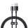 Baseus Crystal Shine USB-Lightning kábel, 2.4A, 1.2m (fekete)-6932172602680 1 kép