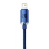 Baseus Crystal Shine gyors töltős adatkábel USB - Lightning 2.4A 1.-6932172602697 3 kép