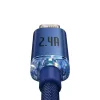 Baseus Crystal Shine gyors töltős adatkábel USB - Lightning 2.4A 1.-6932172602697 6 kép