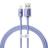 Baseus Crystal Shine gyors töltős adatkábel USB - Lightning 2.4A 1.-6932172602703 1 kép