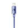 Baseus Crystal Shine gyors töltős adatkábel USB - Lightning 2.4A 1.-6932172602703 3 kép