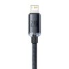 Baseus Crystal Shine gyors töltős adatkábel USB - Lightning 2.4A 2m-6932172602710 3 kép
