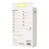 Baseus Crystal Shine Lightning USB kábel, 2.4A, 2m (lila)-6932172602734 6 kép