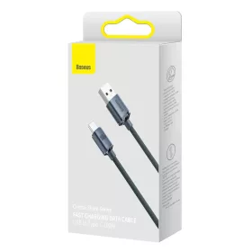 Baseus Crystal Shine gyors töltős adat kábel USB Type A - USB Type -6932172602802 1 kép