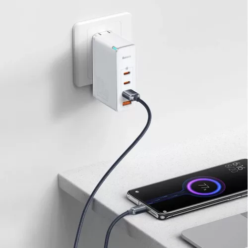 Baseus Crystal Shine gyors töltős adat kábel USB Type A - USB Type -6932172602802 3 kép