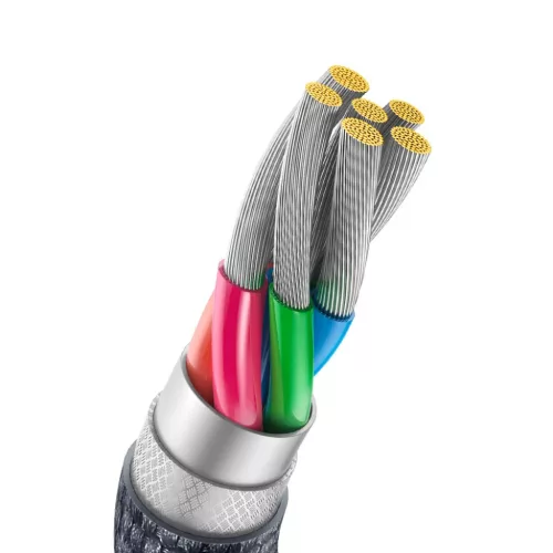Baseus Crystal Shine gyors töltős adat kábel USB Type A - USB Type -6932172602802 5 kép