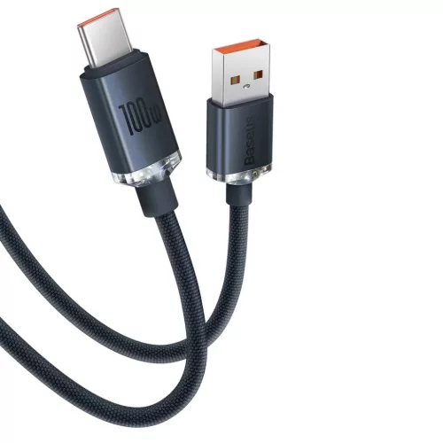 Baseus Crystal Shine gyors töltős adat kábel USB Type A - USB Type -6932172602802 6 kép