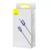 Baseus Crystal Shine USB-USB-C kábel, 100W, 2m (lila)-6932172602857 6 kép