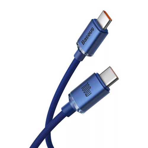 Baseus Crystal Shine gyors töltős adat kábel USB Type C - USB Type -6932172602871 5 kép