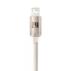 Baseus Crystal Shine USB - Lightning kábel 2,4A 20W 1,2m rózsaszín -6932172614430 3 kép